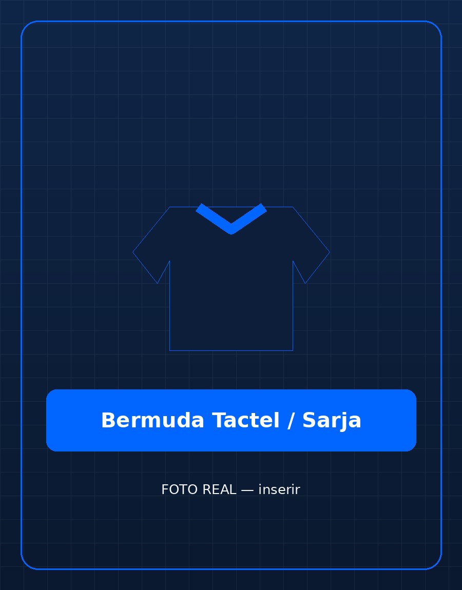 Bermuda de uniforme escolar em tactel ou sarja