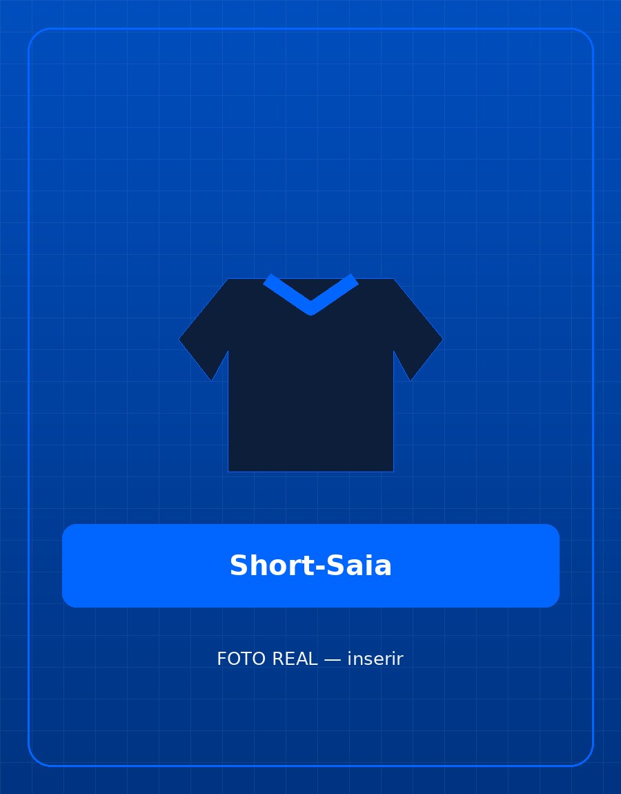 Short-saia de uniforme escolar